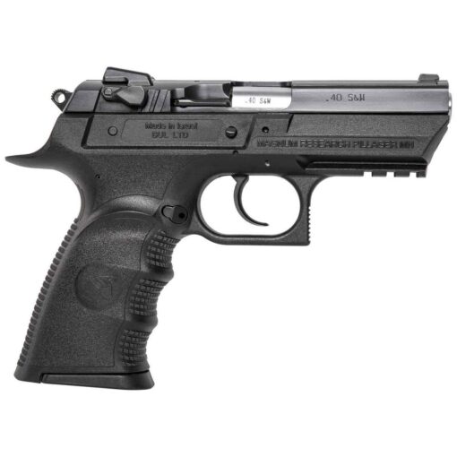 magnum research baby desert eagle iii semi compact polymer 40 sw 385in black pistol 131 rounds 1415669 1