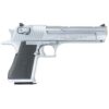 magnum research desert eagle l5 with hogue grip 44 magnum 5in chromeblack pistol 81 rounds 1618481 1 1